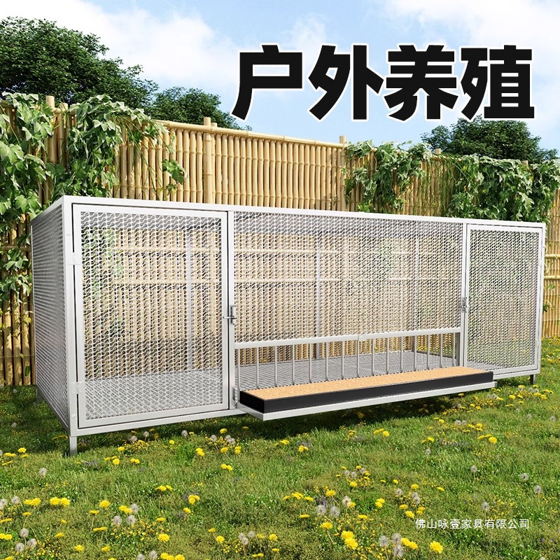 Rabbit Cage Wire - Gabbia da esterno extra large per