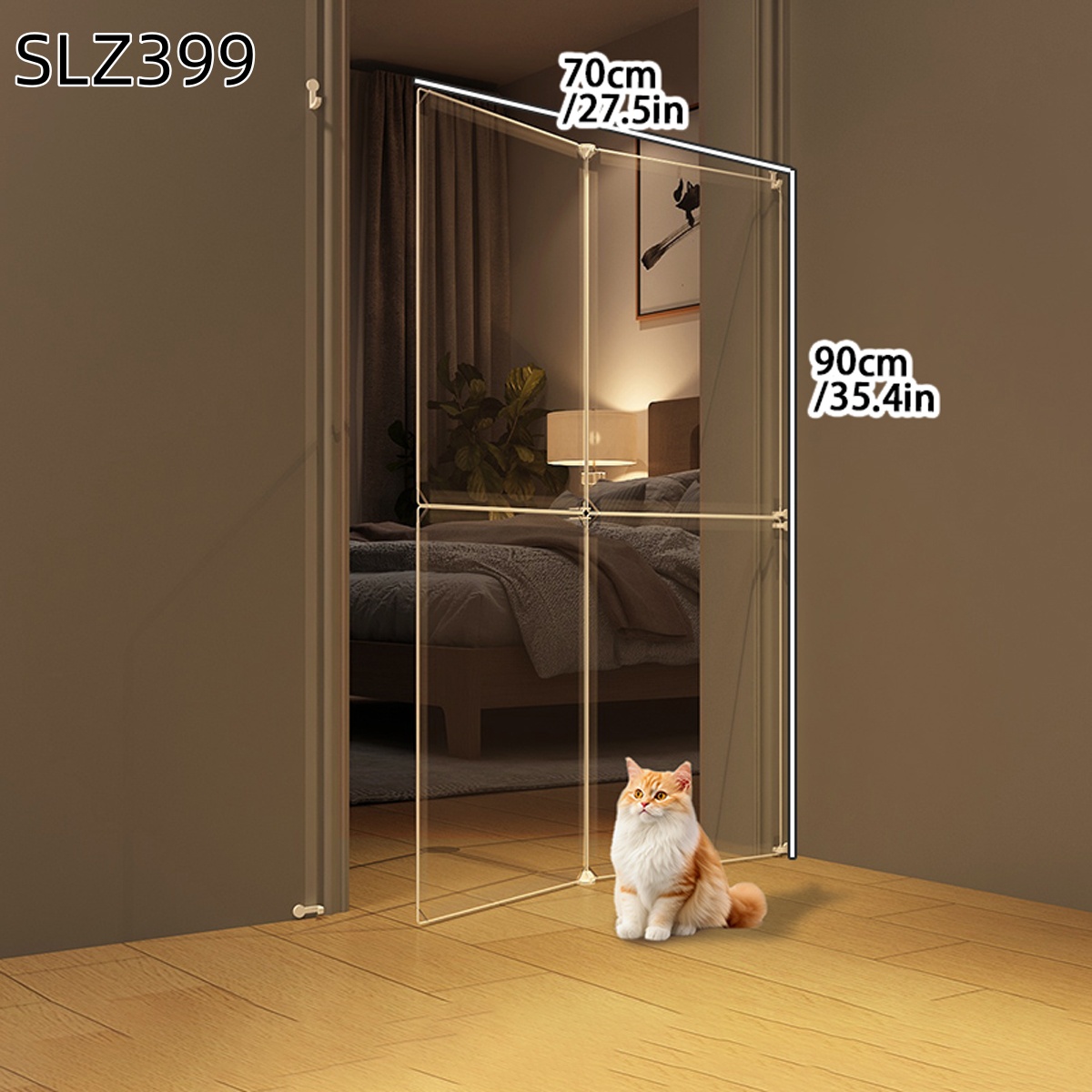 Barriera per Porte Anti-Gatto  - Rabbit Cage Wire recensione e prezzo