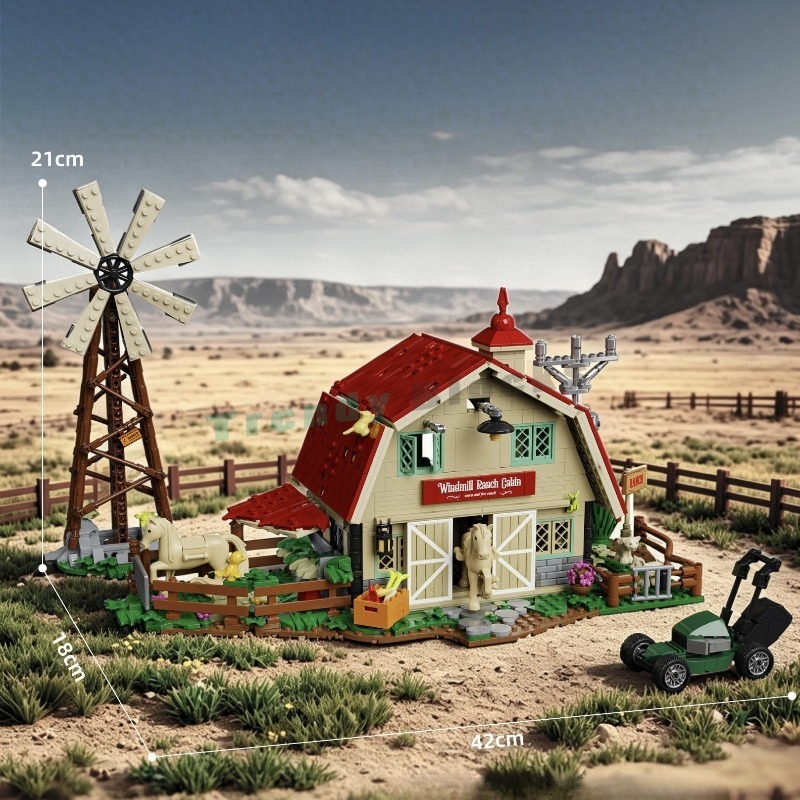Set di Costruzioni Western Win - Agriculture Farm House recensione e prezzo