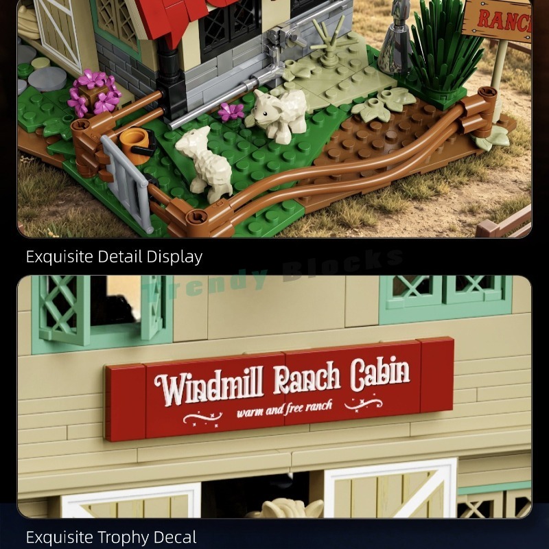 Set di Costruzioni Western Win - Agriculture Farm House recensione e prezzo